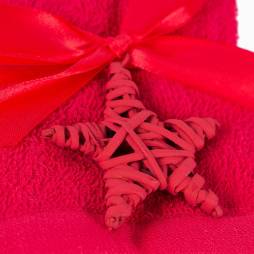 Набор полотенец Arya Home "Poly", подарочные, 30x30, махровая ткань, 4 шт (8680943054104)