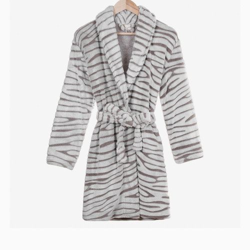 Халат женский Arya Home "Ronit", S, велсофт (8680943065025)