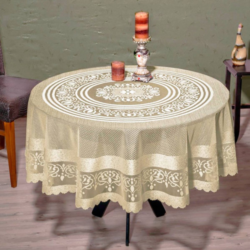 Скатерть Arya Home "Circle", жаккард (8680943023971)