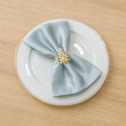 Салфетка Arya с люрексом 45X45 2 Пр. Snejinka Серый