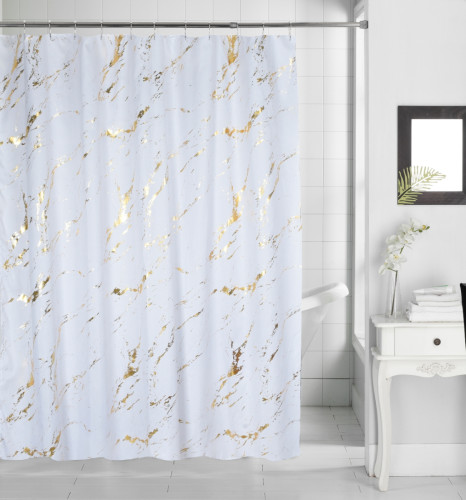 Штора для Ванной Arya Brock 180x180 см Белый