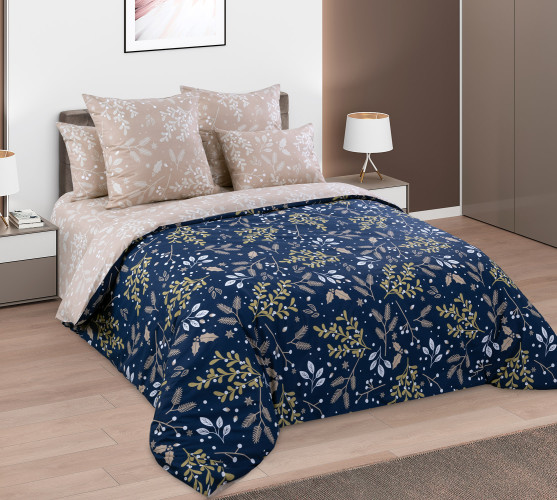 Постельное белье Королевское искушение (Текс-Дизайн) "Яркий праздник 1", Зима-Лето, 2-спальный, перкаль, на молнии (2553ПН662971)