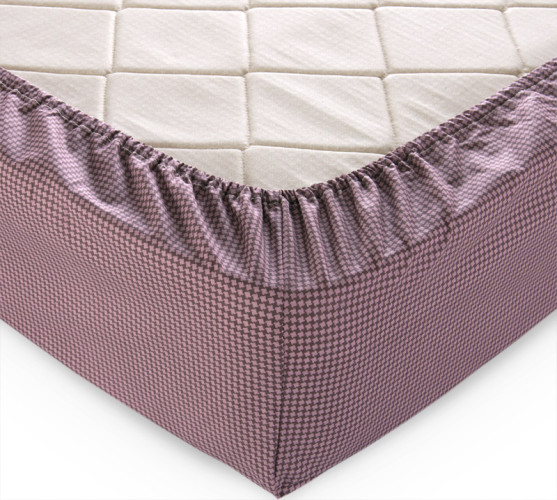 Простыня Королевское искушение (Текс-Дизайн) "Текстура 19", 200x200, перкаль, на резинке (Р115П1978019)