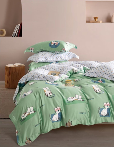 Постельное белье Tango (Танго) "Tencel", семейный, тенсел (TT5-134 код1336)