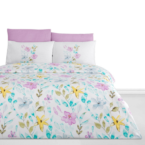 Постельное белье Arya Home "Lulu", 1.5-спальный, ранфорс, печатное (8680943094094)