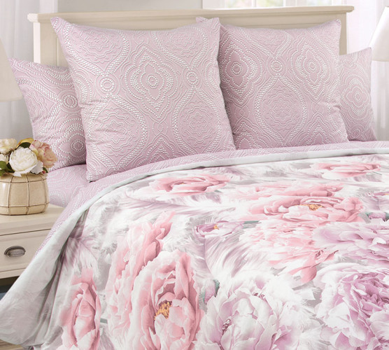 Постельное белье Королевское искушение (Текс-Дизайн) "Рапсодия 2", семейный, перкаль (6250ПН206532)