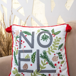 Чехол на подушку Arya Home "Noel", 45x45, полиэстер (8680943222077)