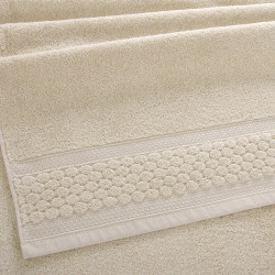 Полотенце Comfort Life (Текс-Дизайн) "Нормандия песочный", для ванной, 50x90, махровая ткань (НрмПс5090500)