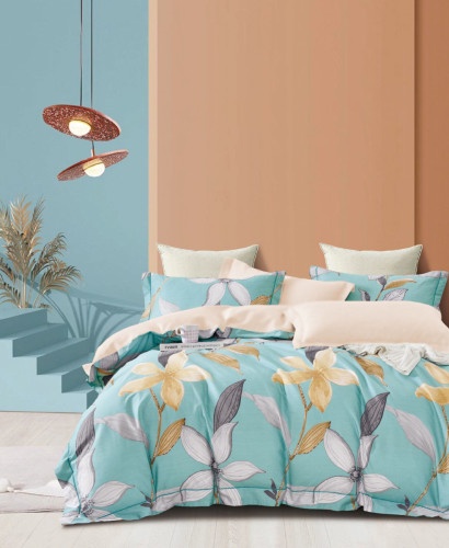 Постельное белье Valtery "CS-87", евро, сатин (CS-87-1253)