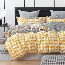 Постельное белье Cleo "Satin de Luxe 820-SK", 2-спальный, сатин, на молнии (22/820-SK)