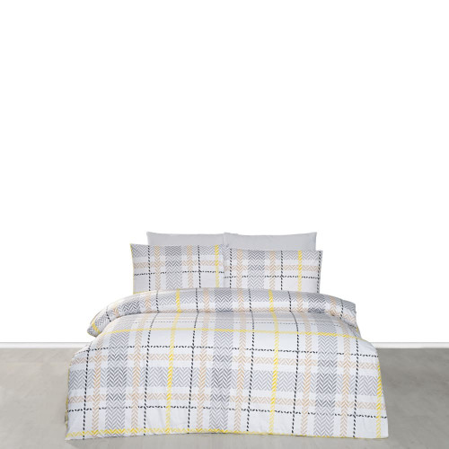Постельное белье Arya Home "Ecose", 1.5-спальный, ранфорс (8680943212092)