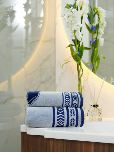 Полотенце Arya Home "Raven", для лица и рук, 50x90, жаккард (8680943092823)