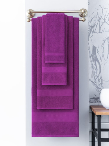 Полотенце Arya Home "Miranda Soft", пляжное, 100x150, махровая ткань (8680943090027)