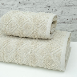 Набор полотенец Arya Home "Carmen", для лица и рук, 50x90, махровая ткань (8680943211484)