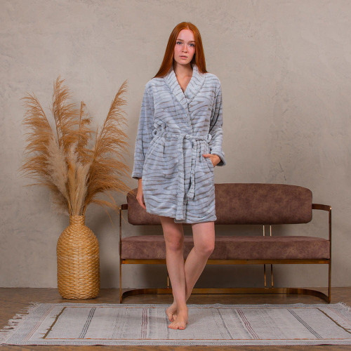 Халат женский Arya Home "Ronit", XL, велсофт (8680943065056)