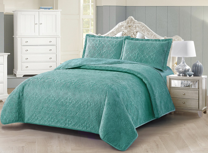 Покрывало Tango (Танго) "Casablanca", 230x250, велюр (CAS2426-42 код 2056)