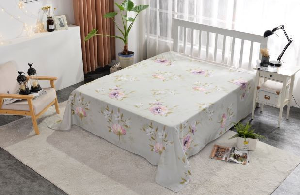 Простыня Valtery "PCR-287", 200x220, сатин (PCR-287-1780)