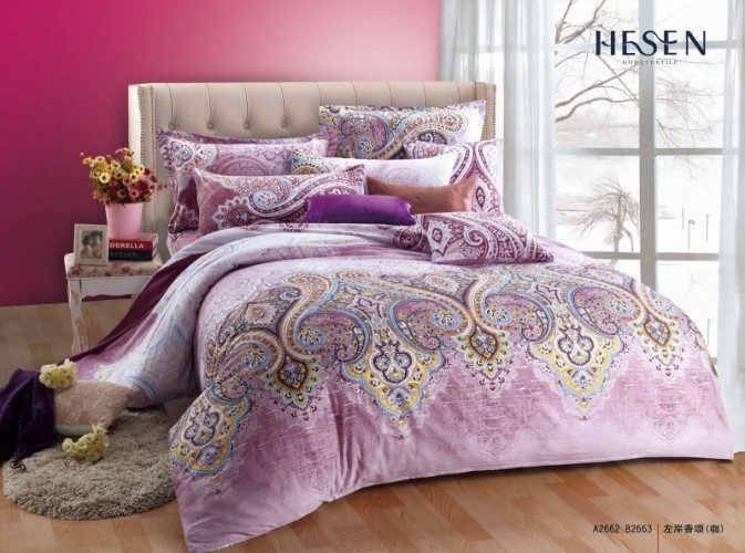 Постельное белье Valtery "C-154", 2-спальный, сатин (C-154-1251)