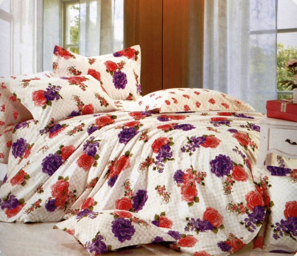 Постельное белье Valtery "П-37", семейный, поплин (П-37-171)