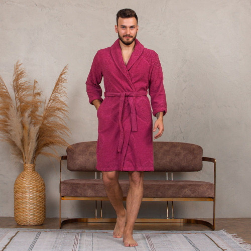 Халат Arya Home "Nube", 2XL, хлопок (8680943108203)