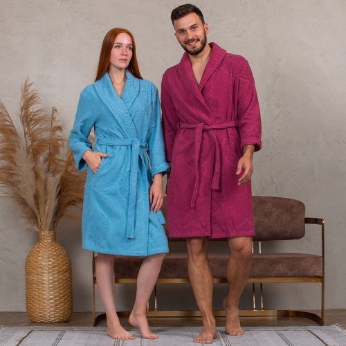 Халат Arya Home "Nube", 2XL, хлопок (8680943108203)