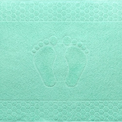 Полотенце Comfort Life (Текс-Дизайн) ""Ножки" Ножки мятный", для ванной, 50x70, махровая ткань (НжкМт5070400)