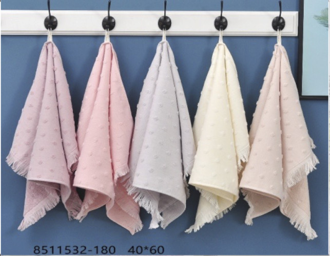 Набор полотенец 7-Я, 40x60, махровая ткань, 12 шт (7-Я-8511532-6х2шт)