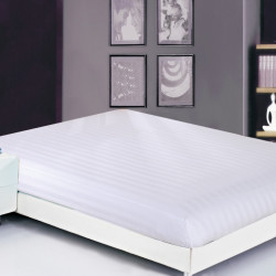 Простыня Valtery "PRST-R-20", 180x200, сатин, на резинке (PRST-R-20-1475)