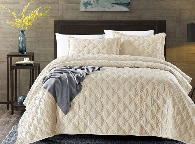 Покрывало Tango (Танго) "Baccara", 240x260, велюр (BAC2426-06 код2329)