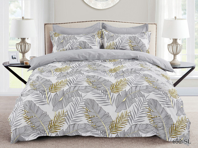 Постельное белье Cleo "Satin Lux 652-SL", 1.5-спальный, сатин (15/652-SL)