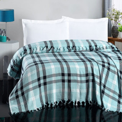 Плед Arya Home &quot;Ecose&quot;, 150x200, хлопок (8680943213549)