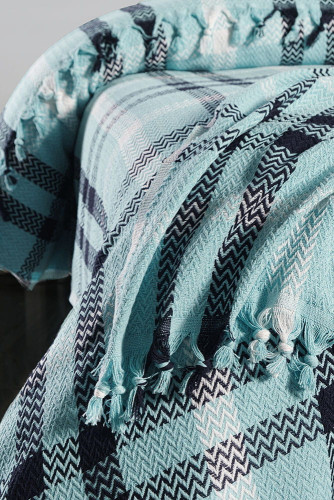 Плед Arya Home "Ecose", 150x200, хлопок (8680943213549)