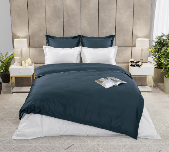 Постельное белье Legends (Текс-Дизайн) "Зимнее утро", 2-спальный, сатин, на молнии (LK3323GЯ2001)