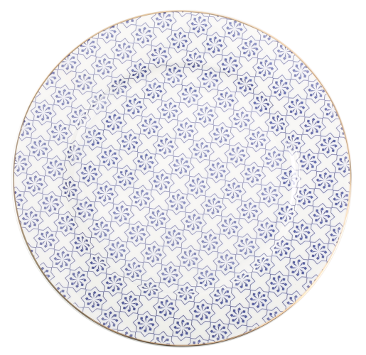 Набор Столовой Посуды Arya Elegant из фарфора, 24 пр. Aqua Белый