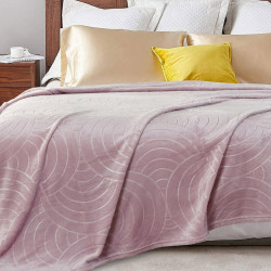 Плед Текс-Дизайн &quot;Аура роза&quot;, 200x240, велсофт (Пл240АурРз)