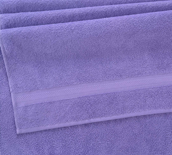 Полотенце Comfort Life (Текс-Дизайн) "Вираж лаванда", банное, 30x60, махровая ткань (ВржЛв36аи400)