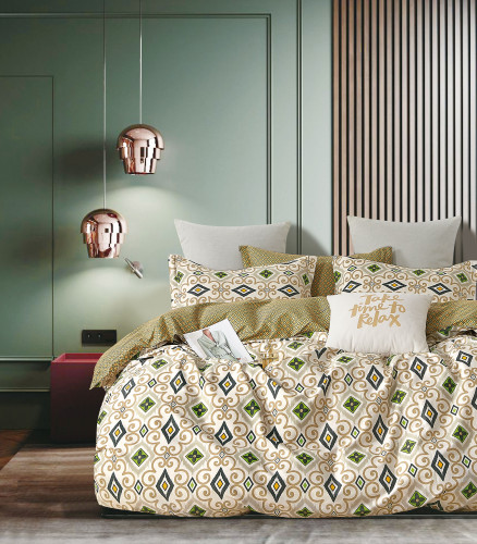 Постельное белье Tango (Танго) "TWILL", евро, сатин (TPIG6-1662 КОД1038)