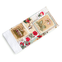 Полотенце Valtery "Ретро", кухонное, 38x63, махровая ткань (Polotence Retro-2138)