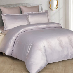 Постельное белье Cleo &quot;Royal Jacquard 037-RG&quot;, семейный, сатин-жаккард, на молнии (41/037-RG)