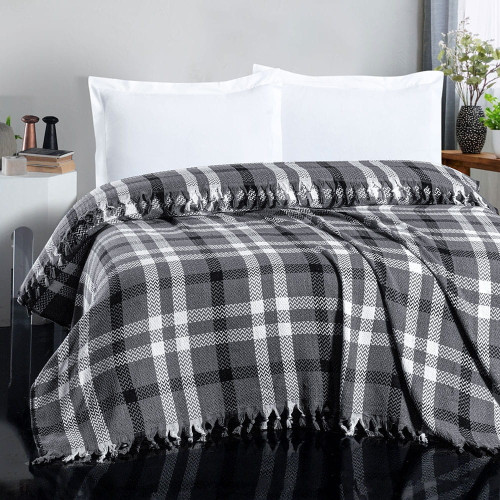 Плед Arya Home "Ecose", 150x200, хлопок (8680943213556)