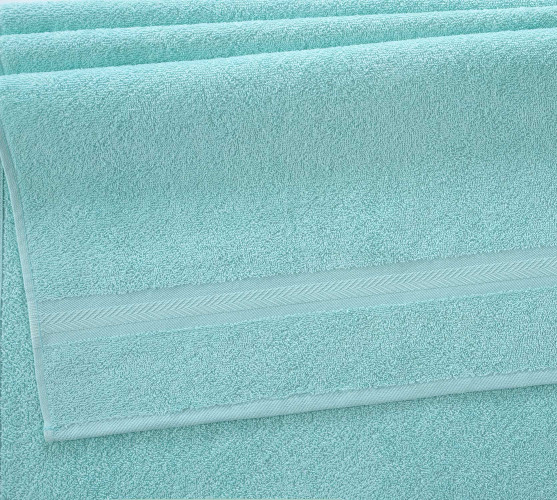 Полотенце Comfort Life (Текс-Дизайн) "Вираж мятный", банное, 30x60, махровая ткань (ВржМт36аи400)