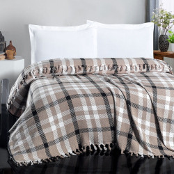 Плед Arya Home &quot;Ecose&quot;, 200x230, хлопок (8680943213167)