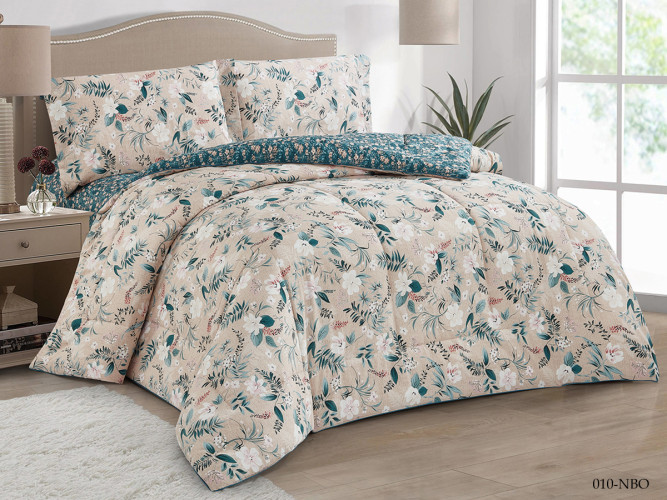 Постельное белье Cleo "Notte Bianca 010-NBO", евро, сатин (32/010-NBOL)