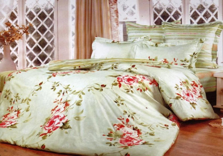 Постельное белье Valtery "C-149", 1.5-спальный, сатин (C-149-1249)