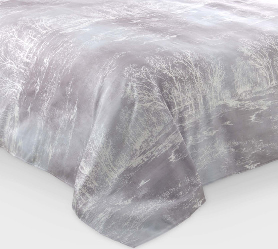 Постельное белье Королевское искушение (Текс-Дизайн) "Ивушка 4", евро, сатин, на молнии (4339Н208744)