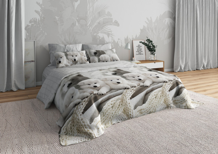 Постельное белье Valtery "ДБ-90", 1.5-спальный, бязь (ДБ-90-1249)