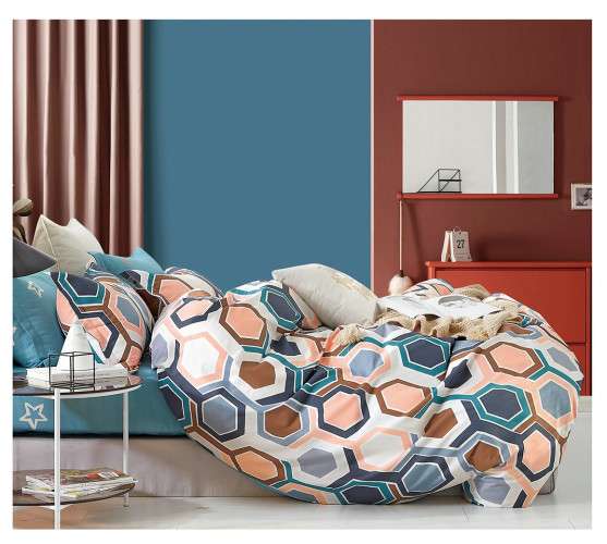 Постельное белье Valtery "C-441", семейный, сатин (C-441-1255)