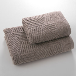 Полотенце Comfort Life (Текс-Дизайн) "Уэльс кофе с молоком", для ванной, 70x140, махровая ткань (УэлКм70140аи)