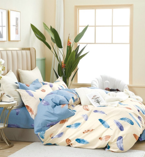 Постельное белье AlViTek (АльВиТек) "006-CKK", евро, сатин, на молнии (АльВиТек-CKK-6-006)