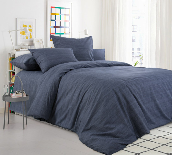 Постельное белье Королевское искушение (Текс-Дизайн) "Графитовый камень", 2-спальный, перкаль (3200ПН204937)